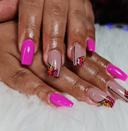 Trabalho de nail art 1 — Shankar Nails