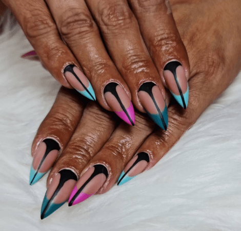 Trabalho de nail art 3 — Shankar Nails